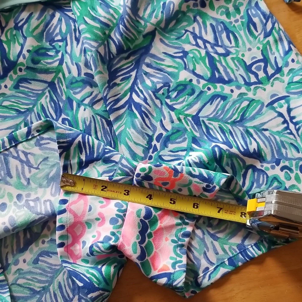 Lilly Pulitzer Donna Romper Feel The Beat Engineered,  Size 2 $178 - Picture 14 of 16